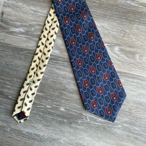 Tommy Hilfiger Men’s Tie Blue Paisley